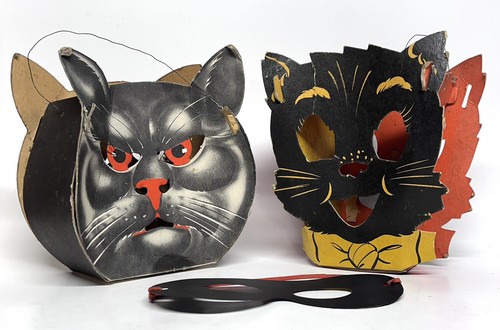 Vintage halloween cardboard - halloween,