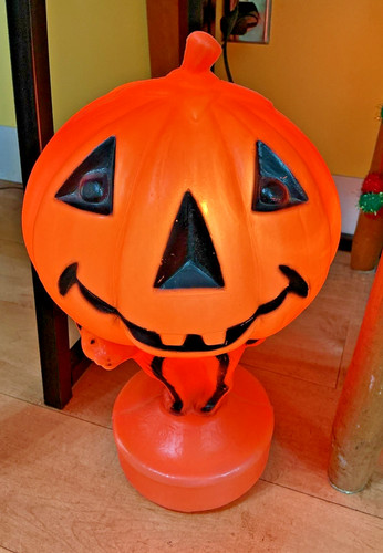 Vintage jack lantern pumpkin - vintage, jack-o-lantern