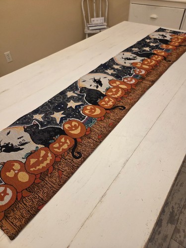 Vintage halloween black cat - halloween,